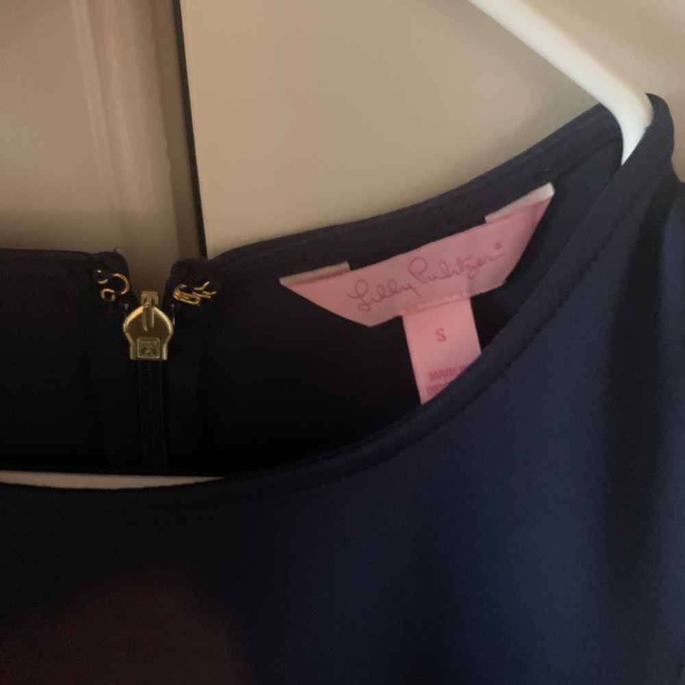 Lilly Pulitzer Navy Mila Shift Dress - Picture 5 of 10